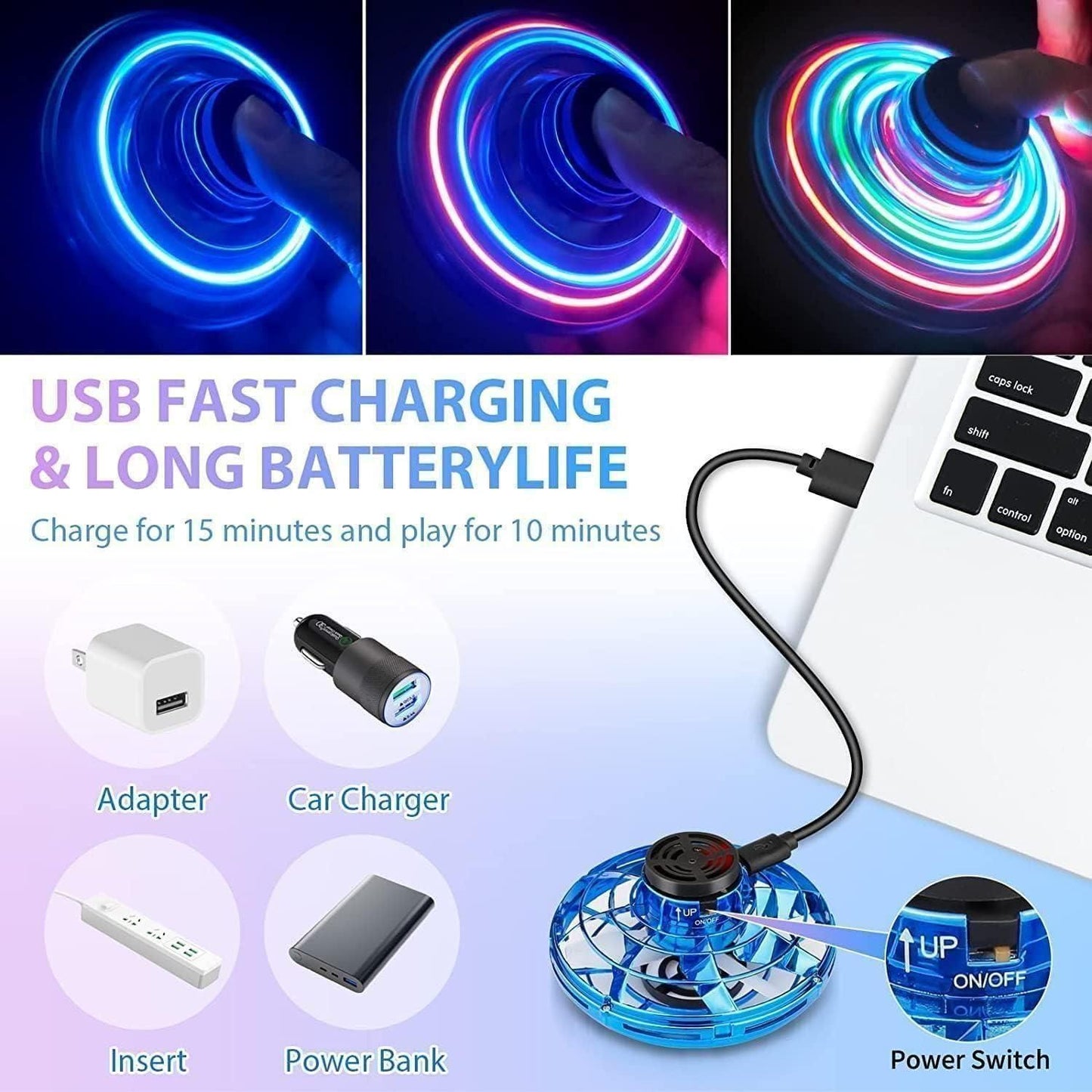 Magic Flying Orb Spinner Toys